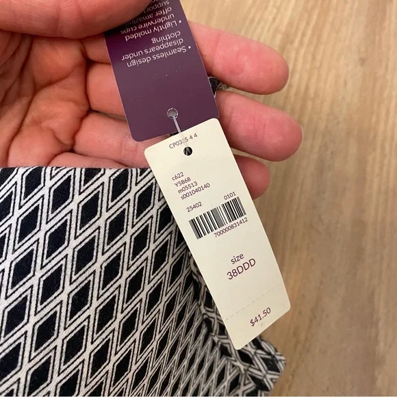 Cacique NWT Cotton T-shirt Bra - Picture 3 of 9